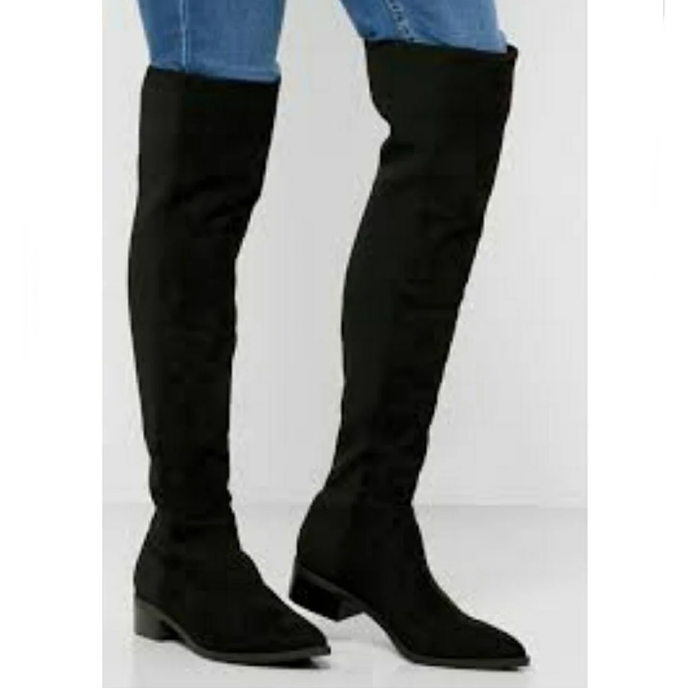 Sexy Chic Steve Madden Black OTK Boots